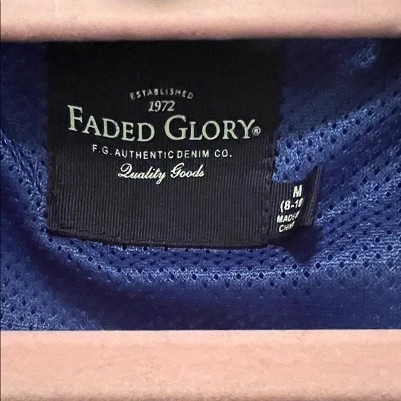 # 0848+ Unisex Deep Blue Hooded Waterproof Jacket - Picture 3 of 7